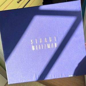 Stuart Weitzman Gorgeous Black Gore Tex Waterproof heeled booties